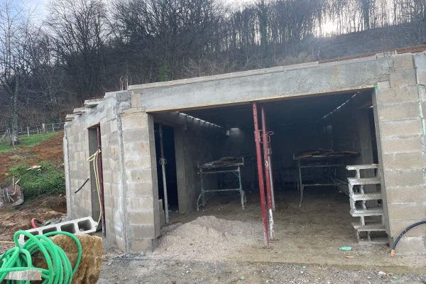 MAISON OCTOGONE SOUS-SOL FACE NORD